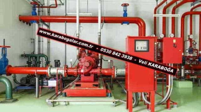 İstanbul Yangın Sprink Sistemleri Uygulama